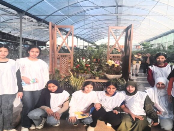 Visite de l’équipe environnementale à l’une des plus grandes pépinières de Casablanca