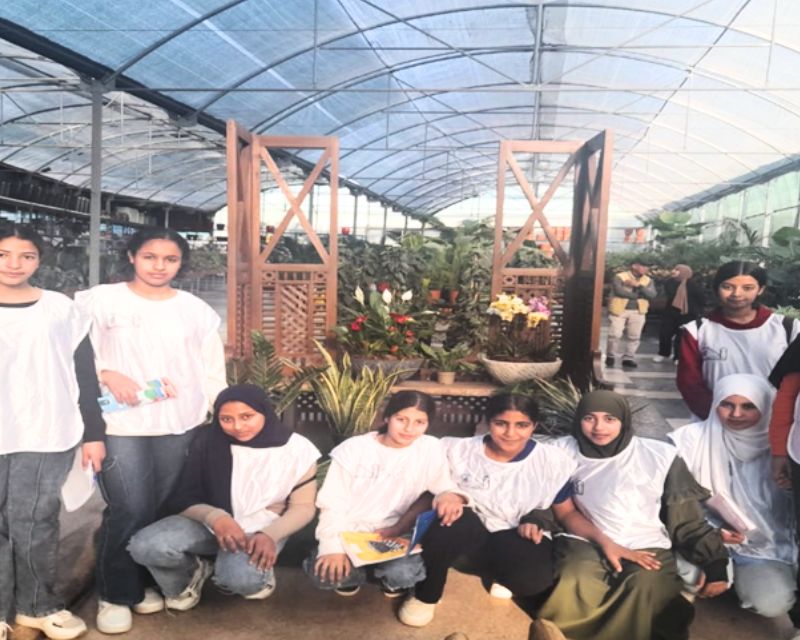 Visite de l’équipe pépinières environnementale à l’une des plus grandes de Casablanca