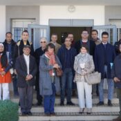 Visite des membres de la Sté JESA